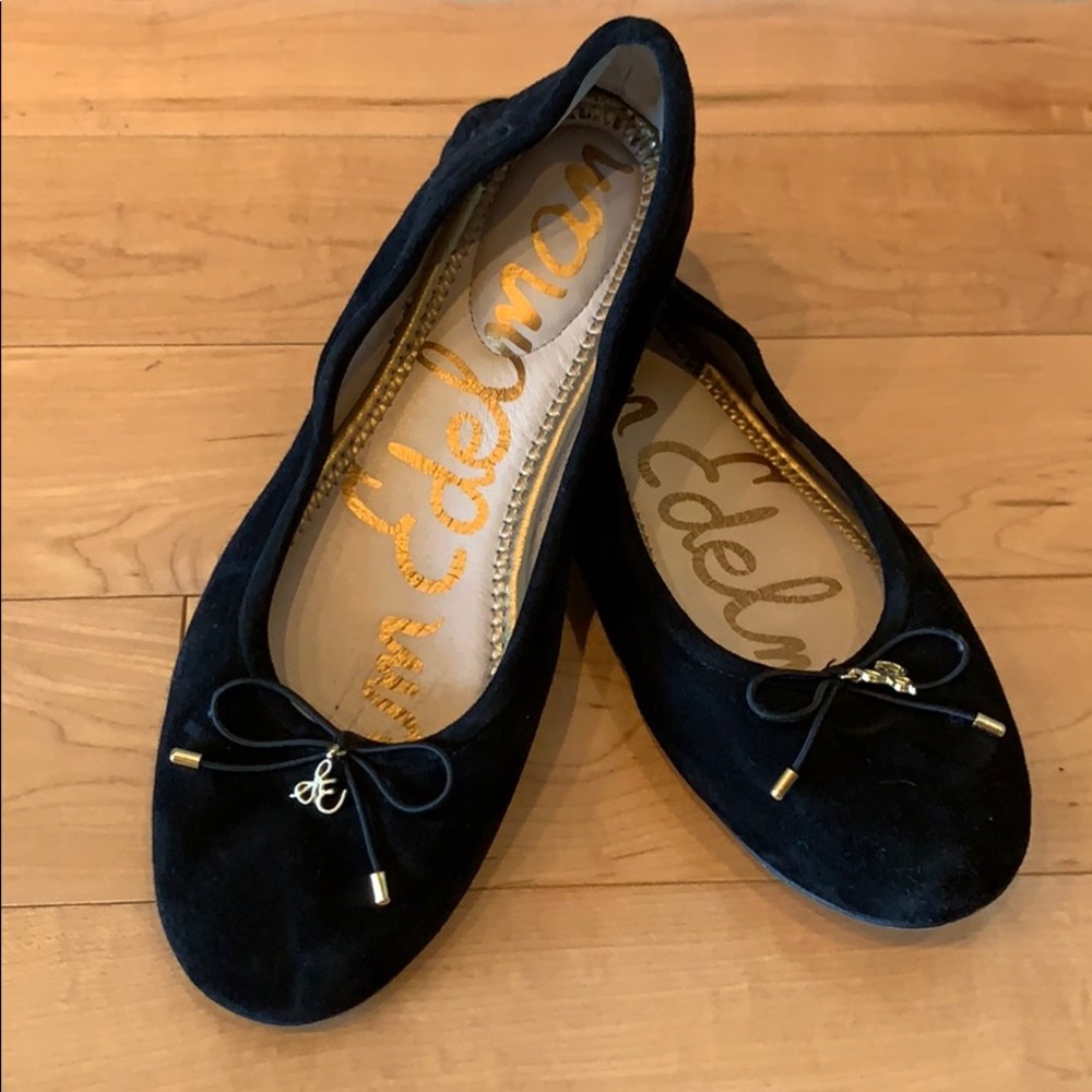 Size 7 black Sam Edelman Felicia ballet flats